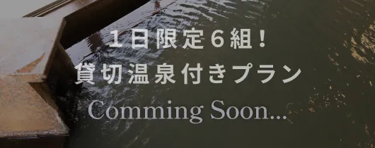 貸切温泉プラン